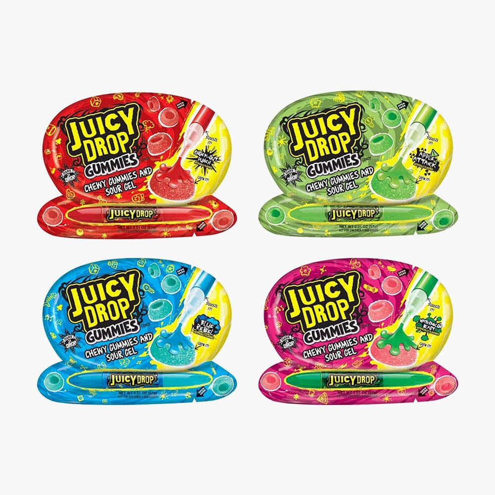 Juicy Drop Gummies And Sour Gel 57g سوبرماركت كرز Karaz Supermarket 